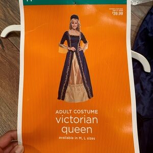 Women’s Victorian queen costume